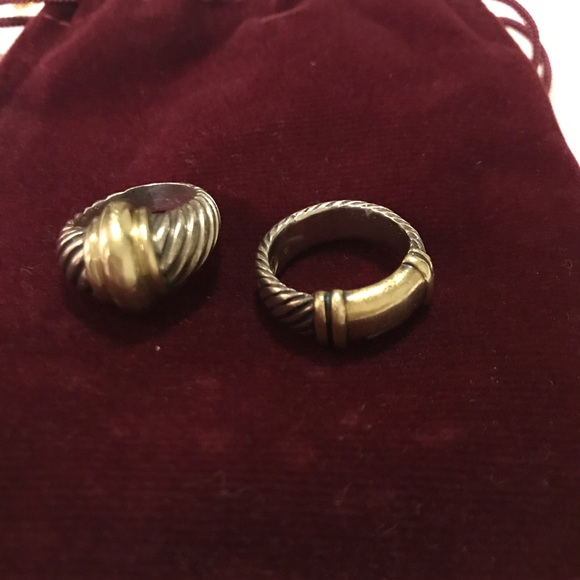 💯 authentic David Yurman cable rings - Picture 3 of 5